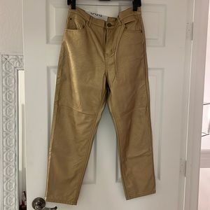 Gold BDG boyfriend/girlfriend style jean/pant